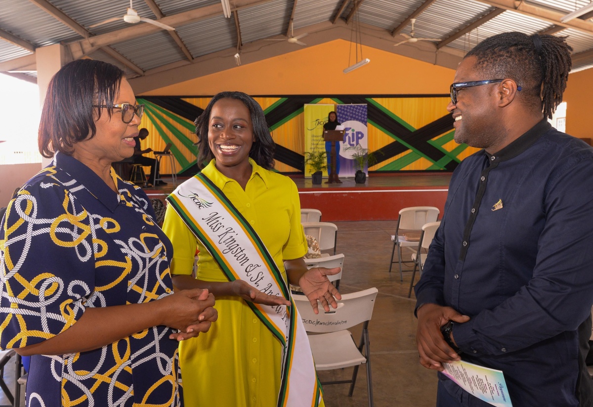 PHOTO: Miss Kingston and St. Andrew Festival Queen 2023 Launches ‘Flip the Script’ Parish Project