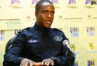 Commissioner of Police, Dr. Kevin Blake.