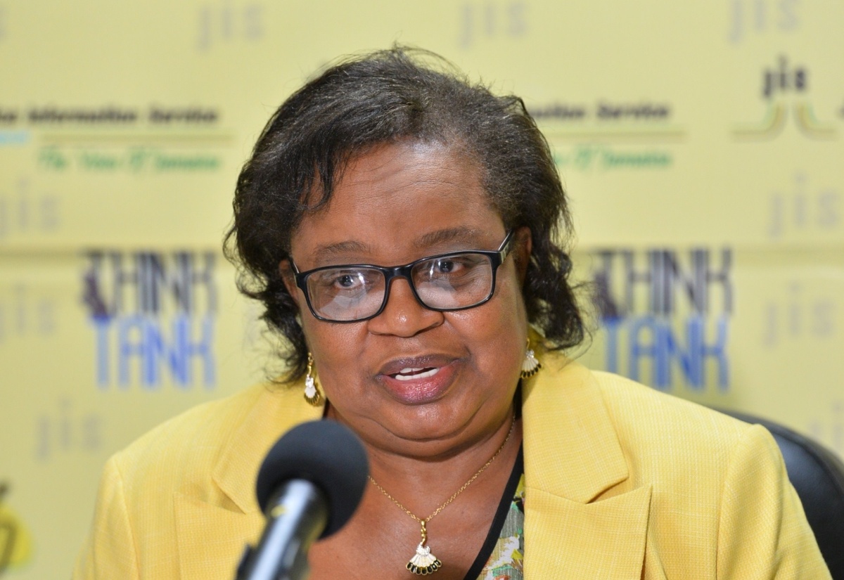 General Manager, Banana Board, Janet Conie.