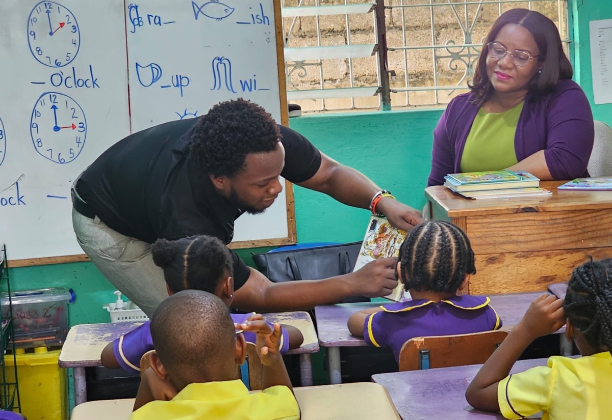 CLA Donates Books to Little Angels Early Childhood Centre