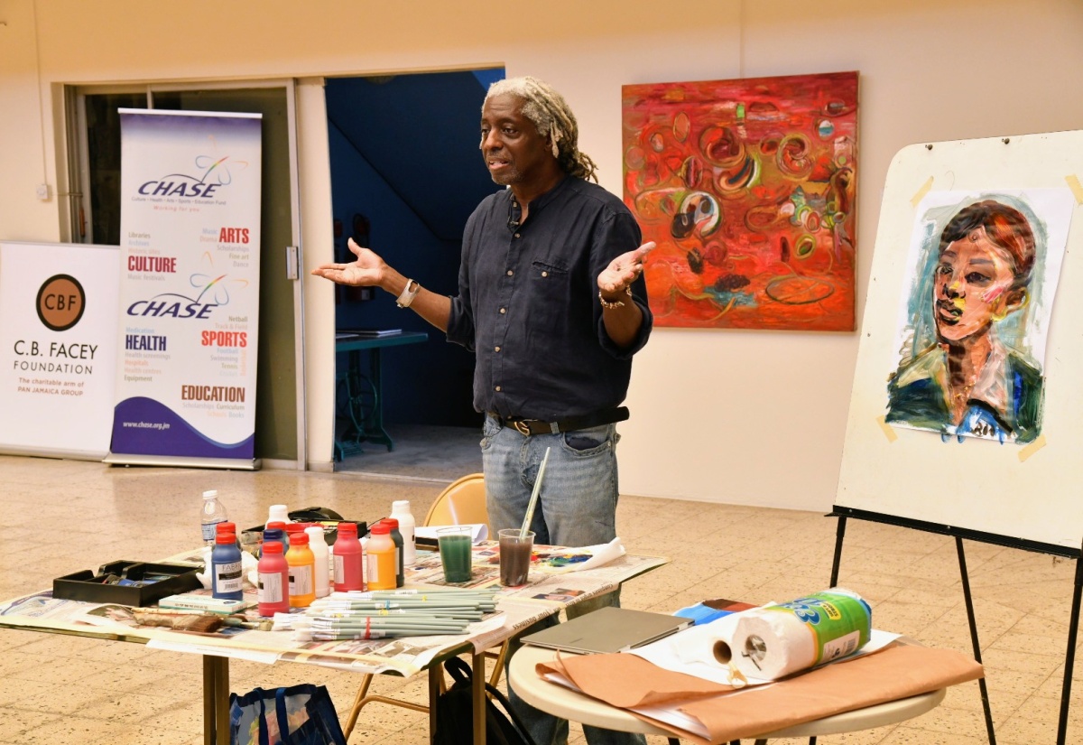 Corporate Area Students Empowered Through CHASE-Funded Art Workshops