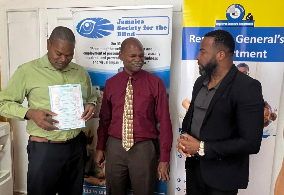 RGD Partners with JSB to Print Braille Certificates