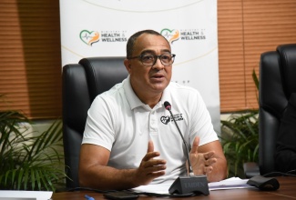 Minister of Health and Wellness, Dr. the Hon. Christopher Tufton.