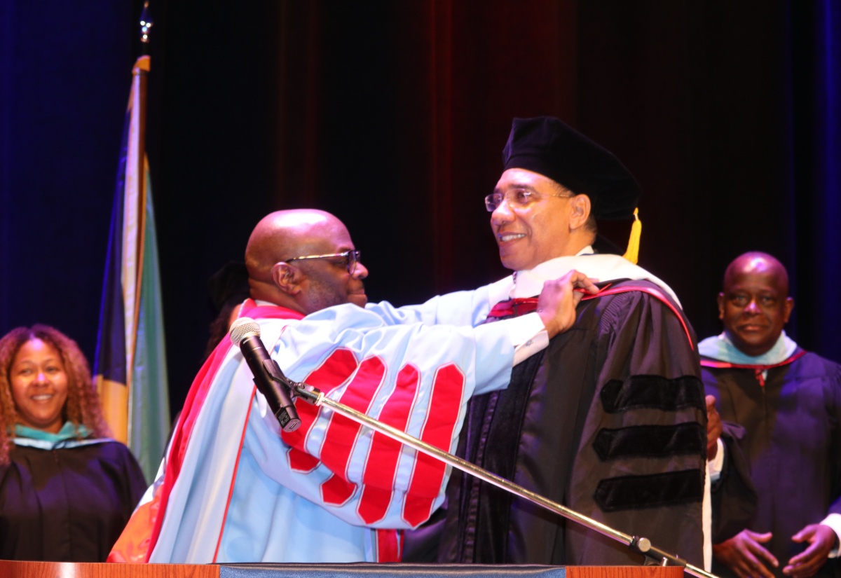 PM Conferred with Honorary Doctorate from Delaware State University