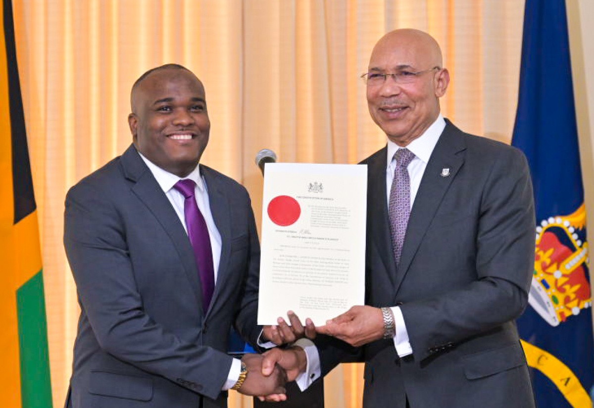 Senator Fitz-Henley Sworn in as Parliamentary Secretary