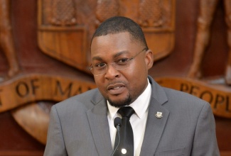 Minister without Portfolio in the Office of the Prime Minister with responsibility for Information, Hon. Robert Morgan.

