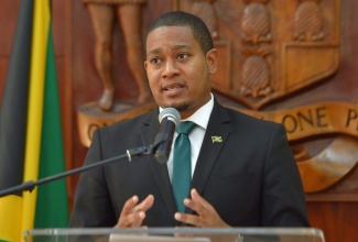 Minister of Agriculture, Fisheries and Mining, Hon. Floyd Green.

