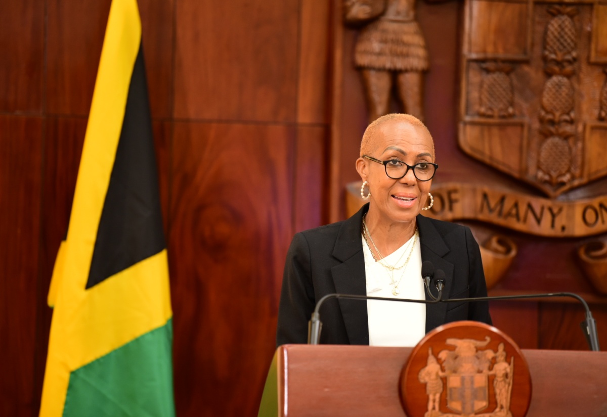 Minister of Education and Youth, Hon. Fayval Williams.
