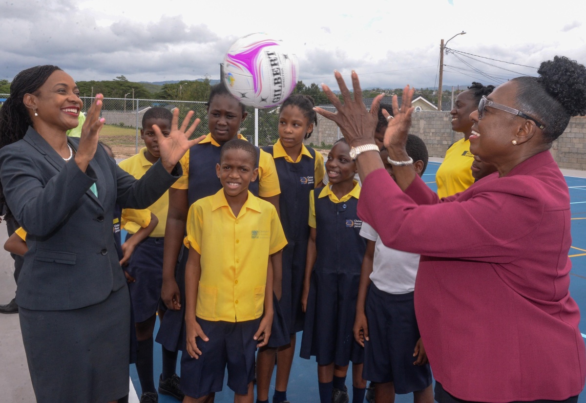 Christel House Gets Multipurpose Court