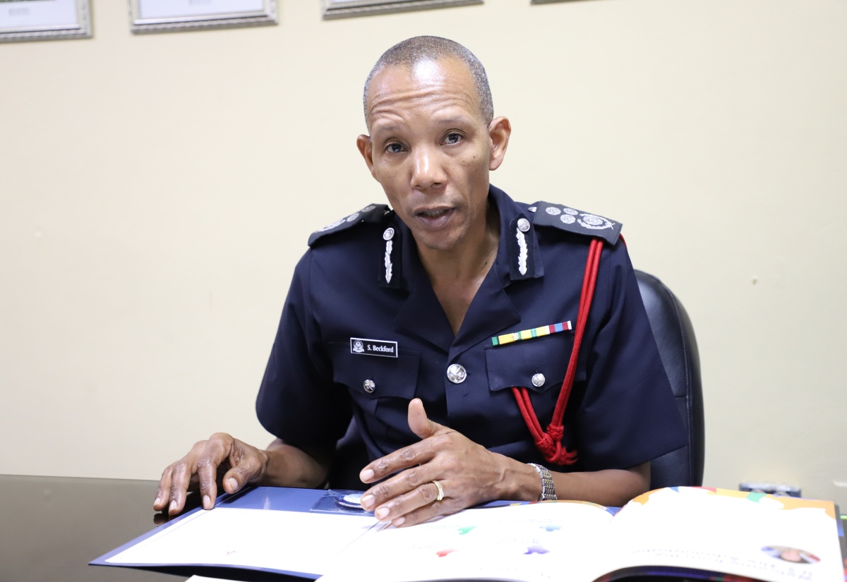 Commissioner, Jamaica Fire Brigade (JFB), Stewart Beckford, shares details of the inaugural World Fire Congress, during a recent interview with JIS News.