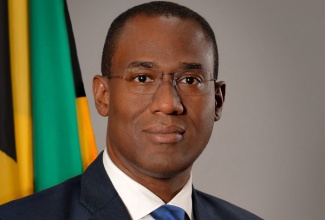 Minister of Finance and the Public Service, Dr. the Hon. Nigel Clarke.