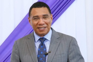 Prime Minister, the Most Hon Andrew Holness, addresses the congregation at the Exchange Seventh Day Adventist Church in St. Ann on June 22. 