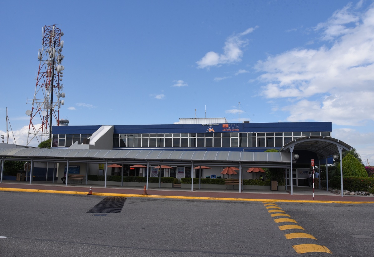 The Airports Authority of Jamaica (AAJ) office at the Norman Manley International Airport (NMIA) in Kingston.