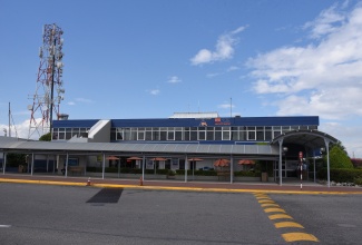 The Airports Authority of Jamaica (AAJ) office at the Norman Manley International Airport (NMIA) in Kingston.