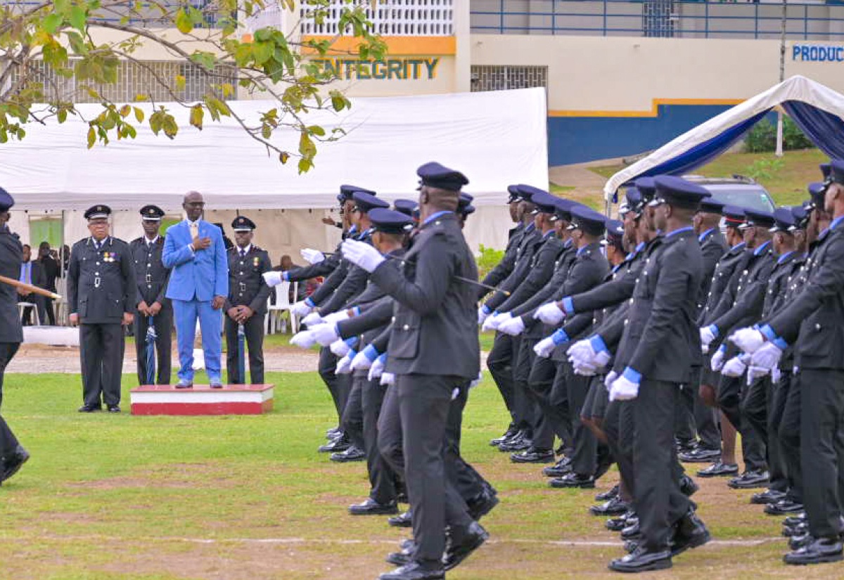 PHOTOS: Minister Mckenzie Attends Jamaica Fire Brigade Graduation Ceremony