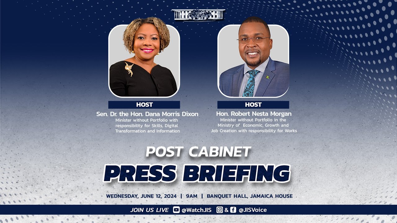 JISTV | Post Cabinet Press Briefing – June 12, 2024