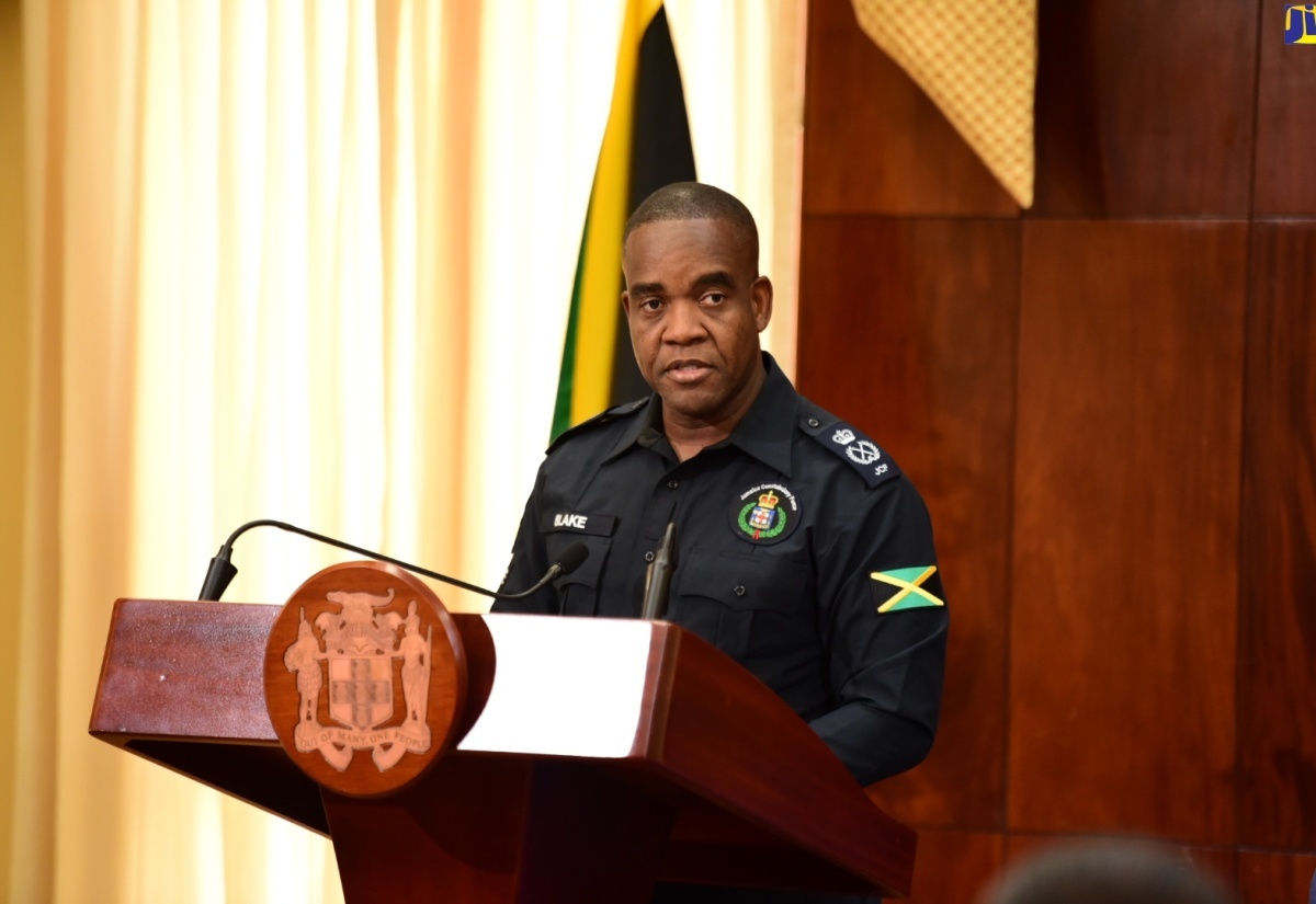 Police Commissioner, Dr. Kevin Blake.