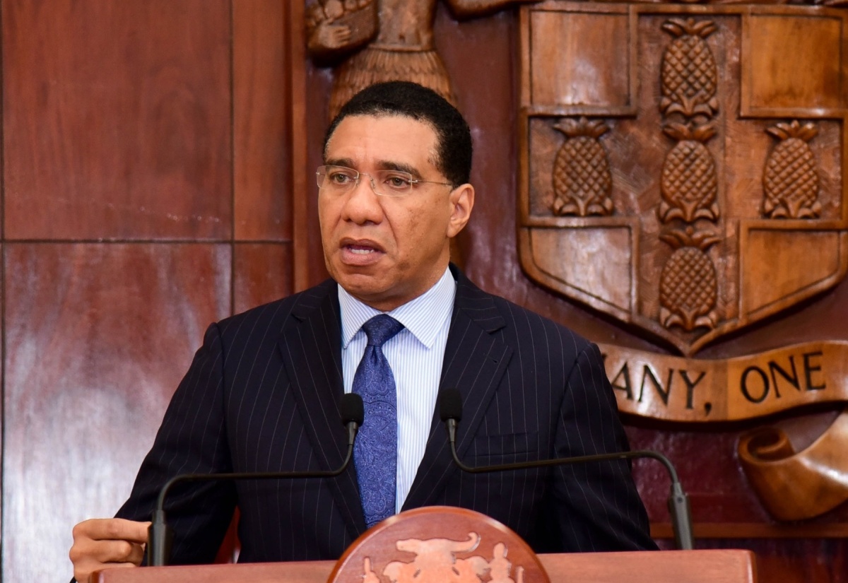 Prime Minister, the Most Hon. Andrew Holness.


