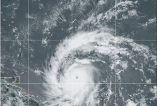 Composite image of Hurricane Beryl from National Oceanic and Atmospheric Administration (NOAA). The weather system is expected to start impacting Jamaica on Wednesday (July 2). 