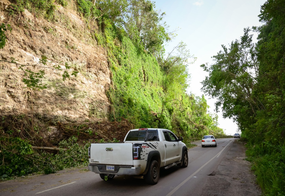 PHOTOS: Hurricane Beryl’s Impact on Sections of St. Elizabeth and Manchester