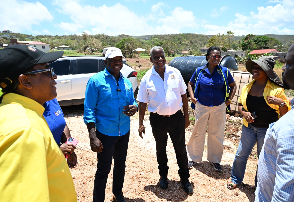 Minister of Labour and Social Security Tours Southern St. Elizabeth