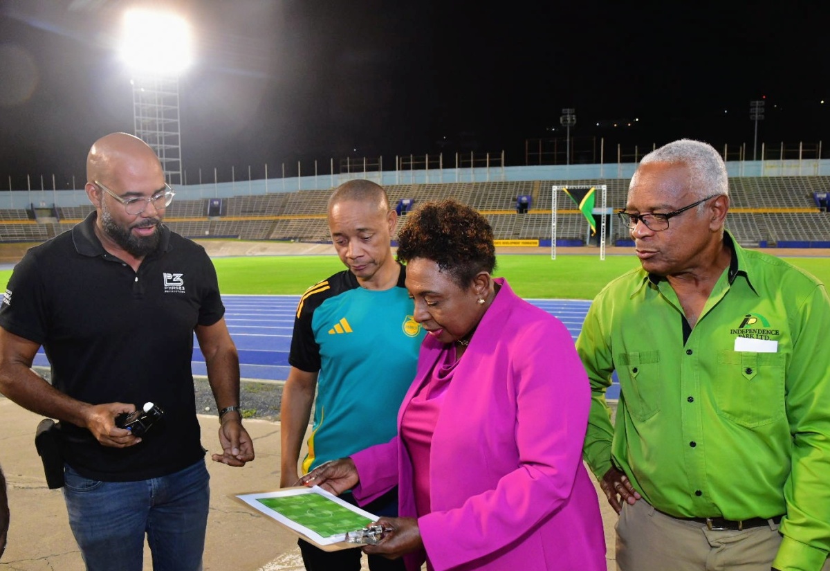 PHOTOS: Testing of New Stadium Lights