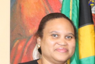 Deputy Chief of Mission at the Jamaican Embassy in Washington DC, Lishann Salmon. 

