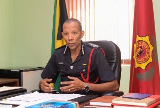 Commissioner, Jamaica Fire brigade (JFB), Stewart Beckford.


