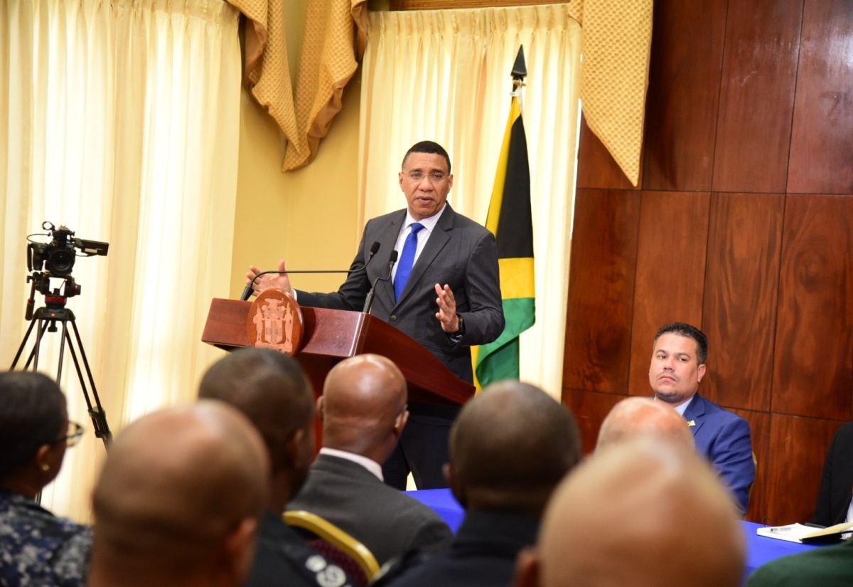 PM Urges Jamaicans to be in a State-of-Readiness for Hurricane’s Passage