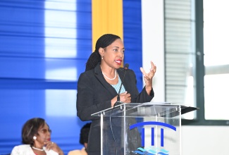 Minister of State in the Ministry of Education and Youth, Hon. Marsha Smith.