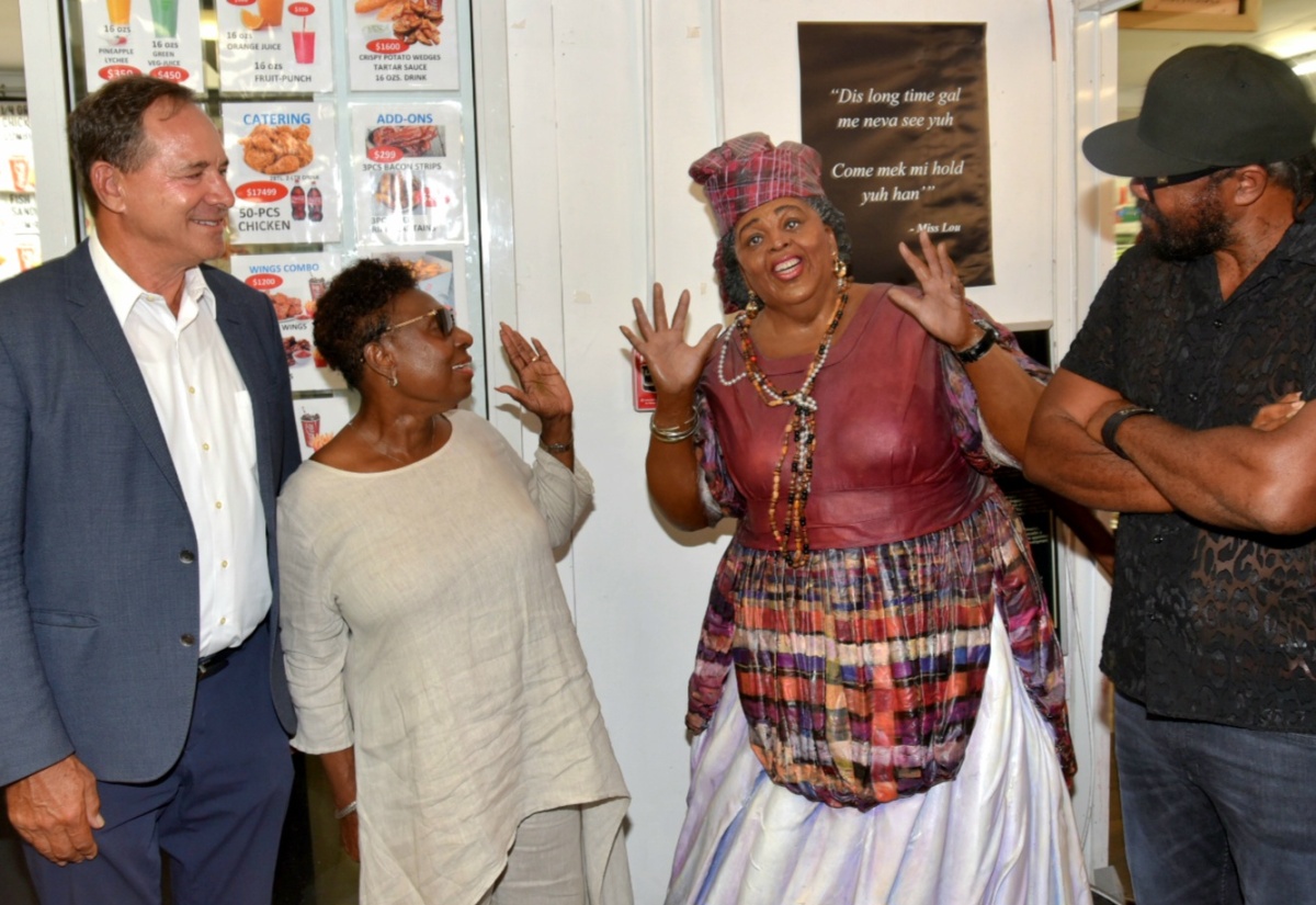 PHOTOS: Minister Grange Opens S Foods Supermarket