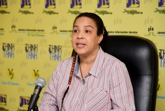 Rural Agricultural Development Authority (RADA) Livestock Specialist , Maxine Brown.