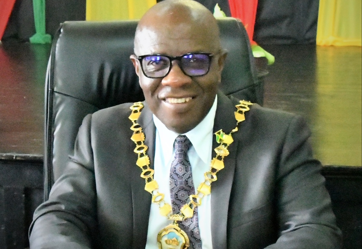 Chairman of the Trelawny Municipal Corporation and Mayor of Falmouth, Councillor Collen Gager.