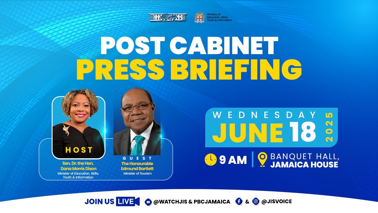 JISTV | Post Cabinet Press Briefing