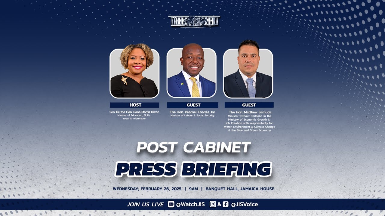 JISTV | Post Cabinet Press Briefing