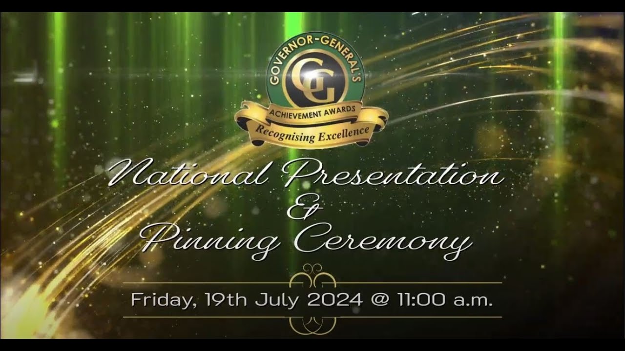 JISTV | Governor General Achievement Awards Ceremony