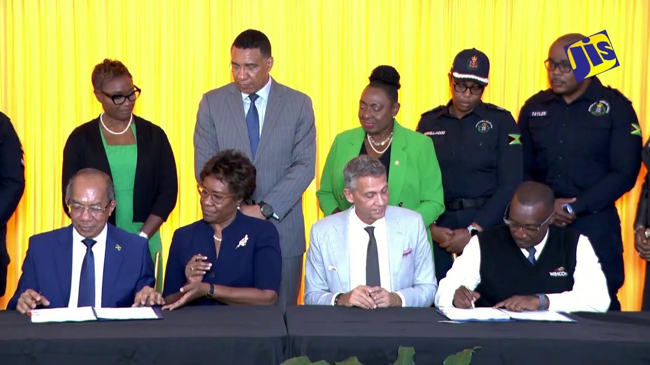 PM Holness Keynote Address at the Contract Signing of St. Catherine Divisional Headquarters/MNS