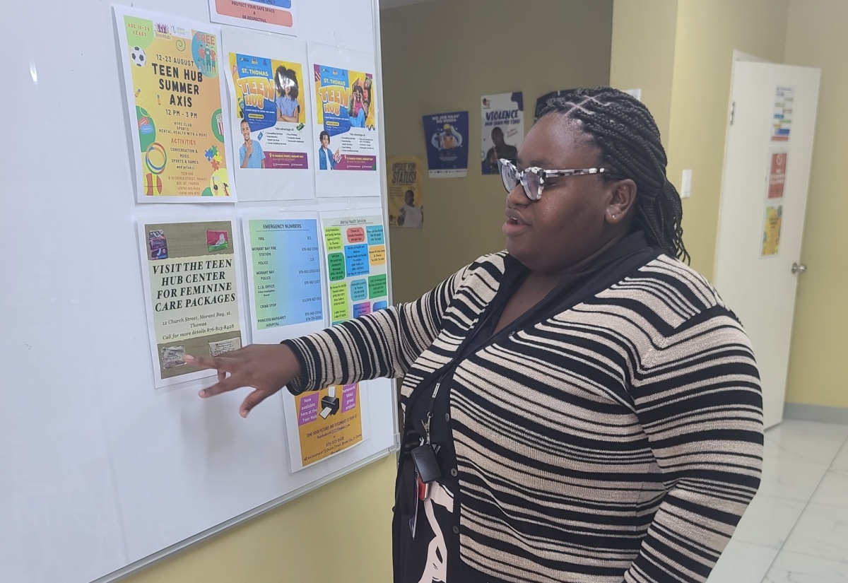 St. Thomas Teen Hub Resonating Positively with Youngsters Across the Parish