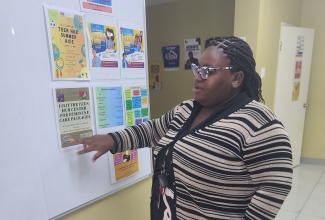 Counsellor and Centre Manager, St. Thomas Teen Hub, Chantal Williams.