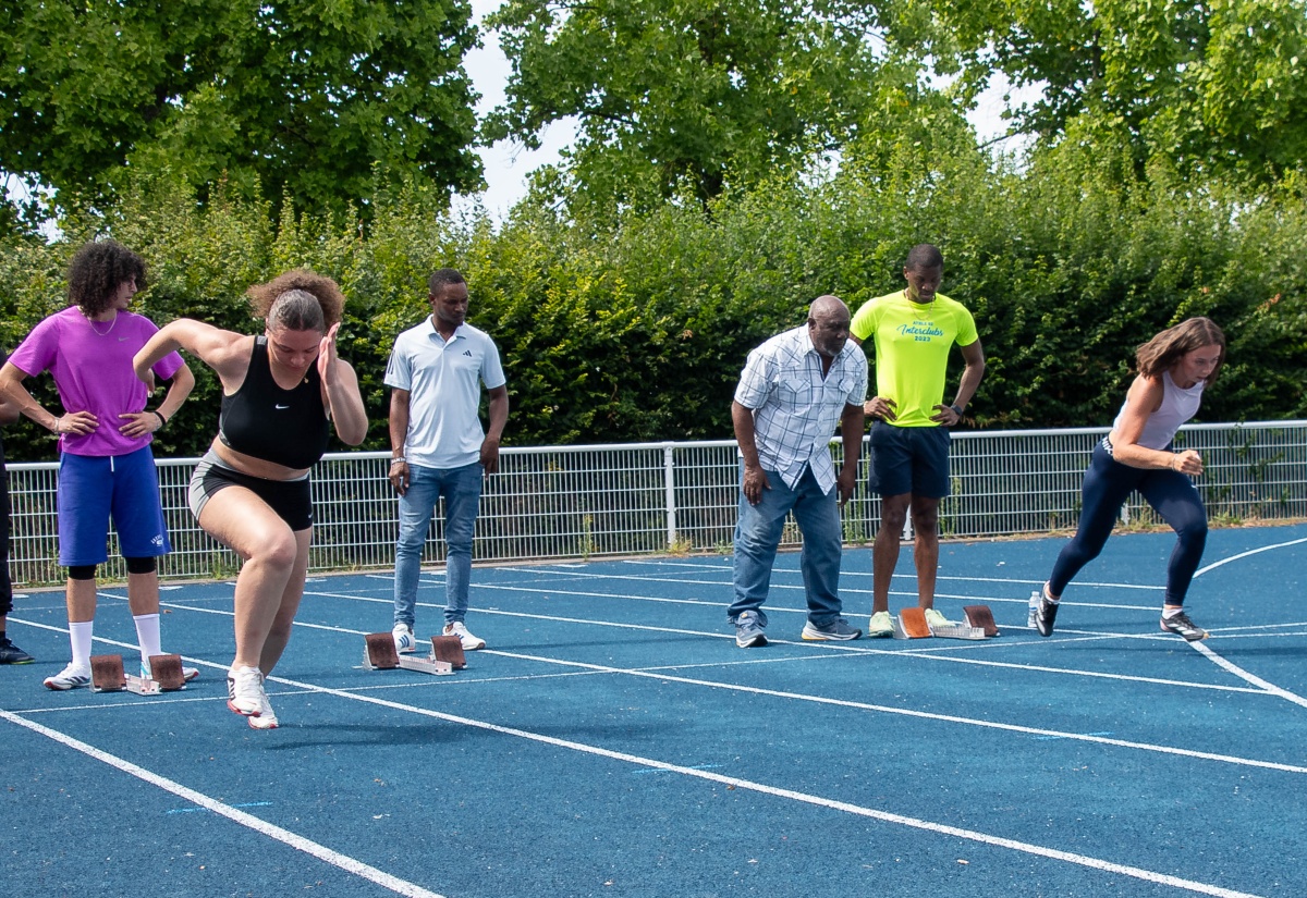 French Coach Pleased with Seminar Conducted by Glen Mills