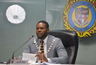 Mayor of Montego Bay, Councillor Richard Vernon.