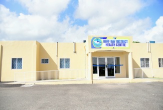 The new state-of-the-art Buff Bay District Health Centre in Portland, built at a cost of $300 million by the National Health Fund (NHF). It was officially opened on August 15.

