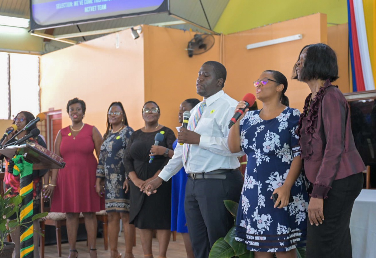 PHOTOS: Education Minister Attends NCTVET’s Anniversary Church Service