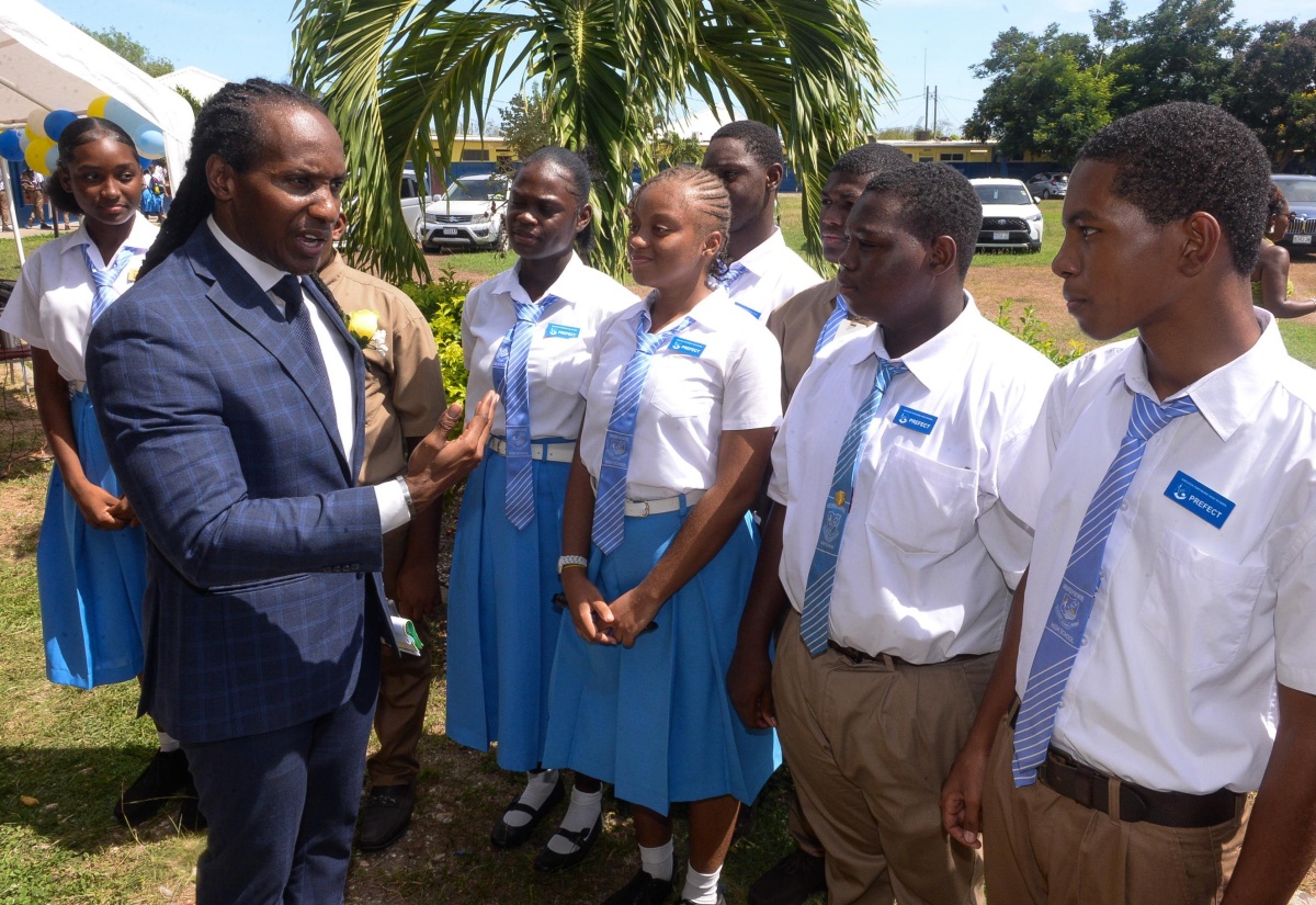 Foundation Sponsors AutoCAD Room at Greater Portmore High School