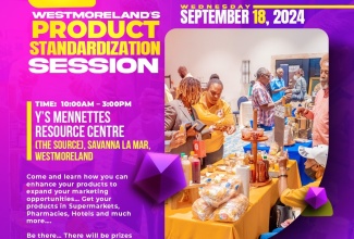 A flyer promoting the upcoming Product Sensitisation Session being organised by the Social Development Commission (SDC).

