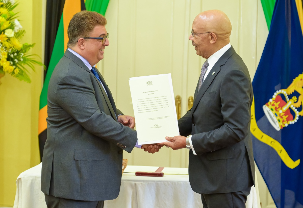 Joseph Issa Sworn in as New Custos of St. Ann
