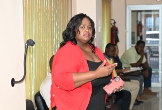 Medical Officer of Health, St. Elizabeth Health Department, Dr. Tonia Dawkins-Beharie.