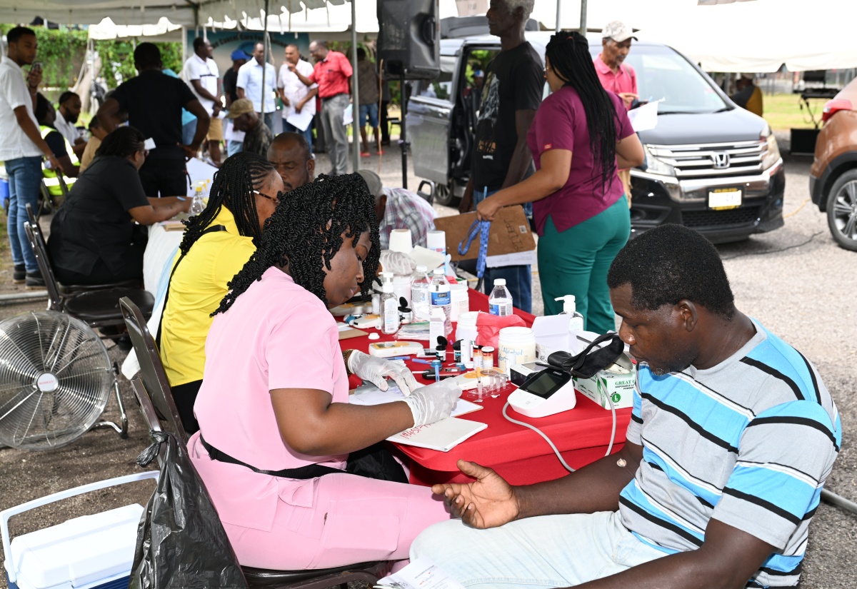 Scores of Men Attend Health for Prostate Cancer Screening