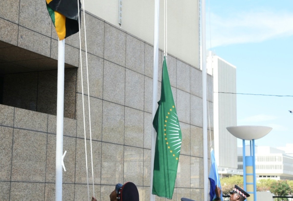 PHOTOS: Africa-CARICOM Day Flag Raising Ceremony