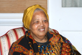 Dr. the Honourable Louise ”Miss Lou” Bennett Coverley.

